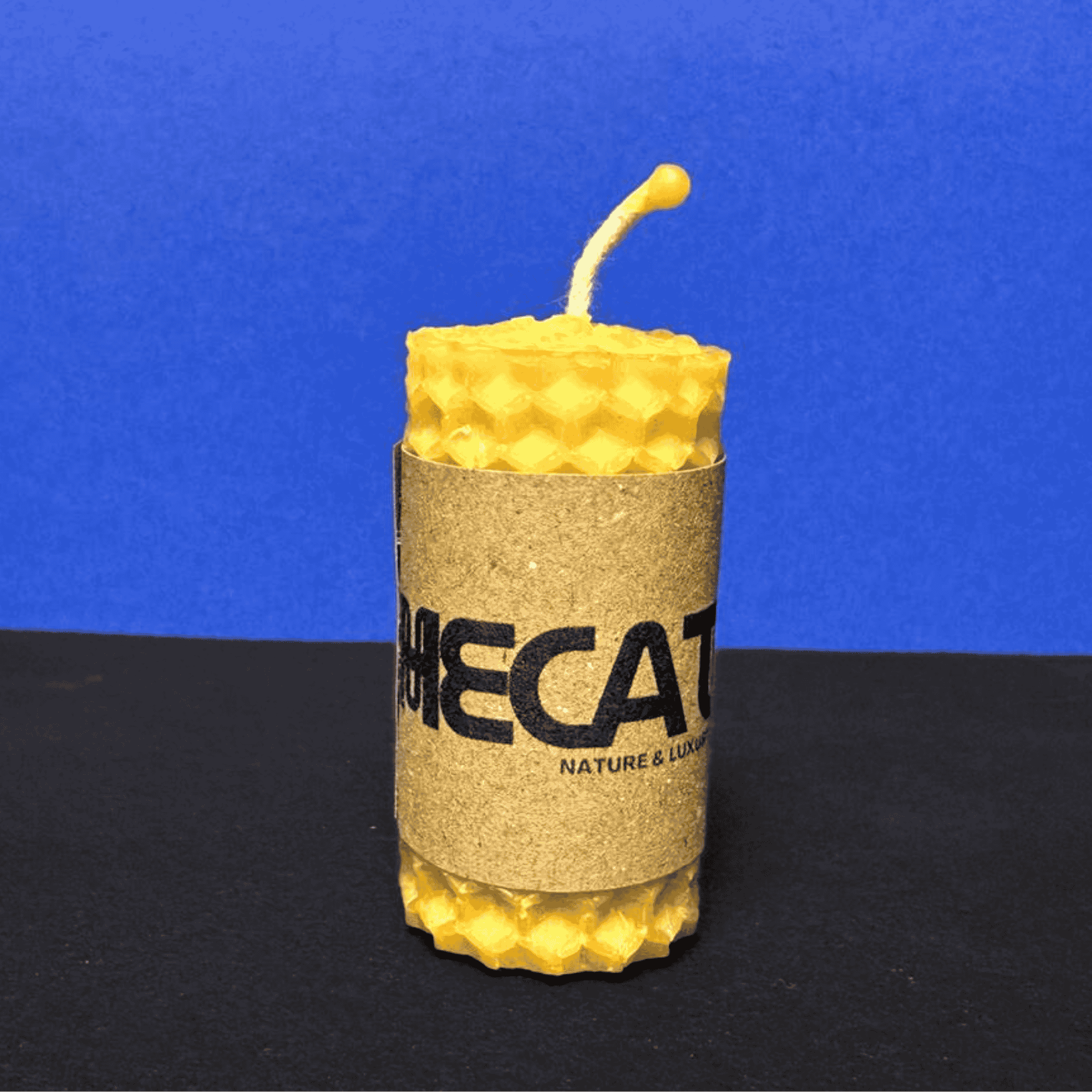 Malá přírodní svíčka z včelího vosku