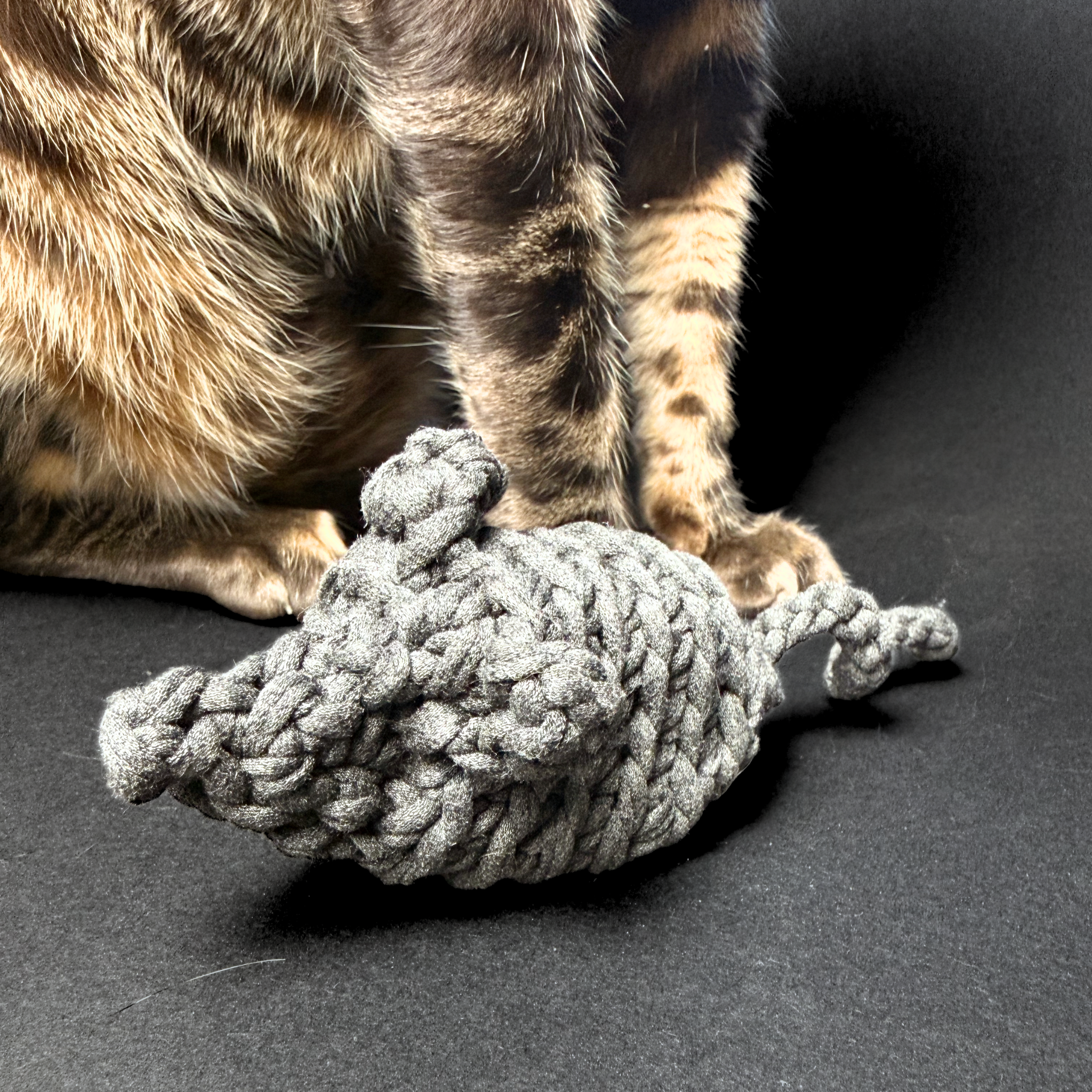 Bavlněná myš pro kočky s mixem bylin