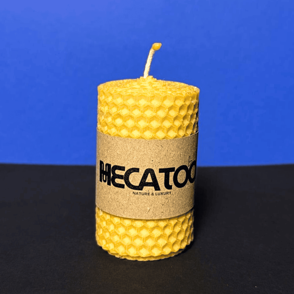 Velká přírodní svíčka (2 ks)