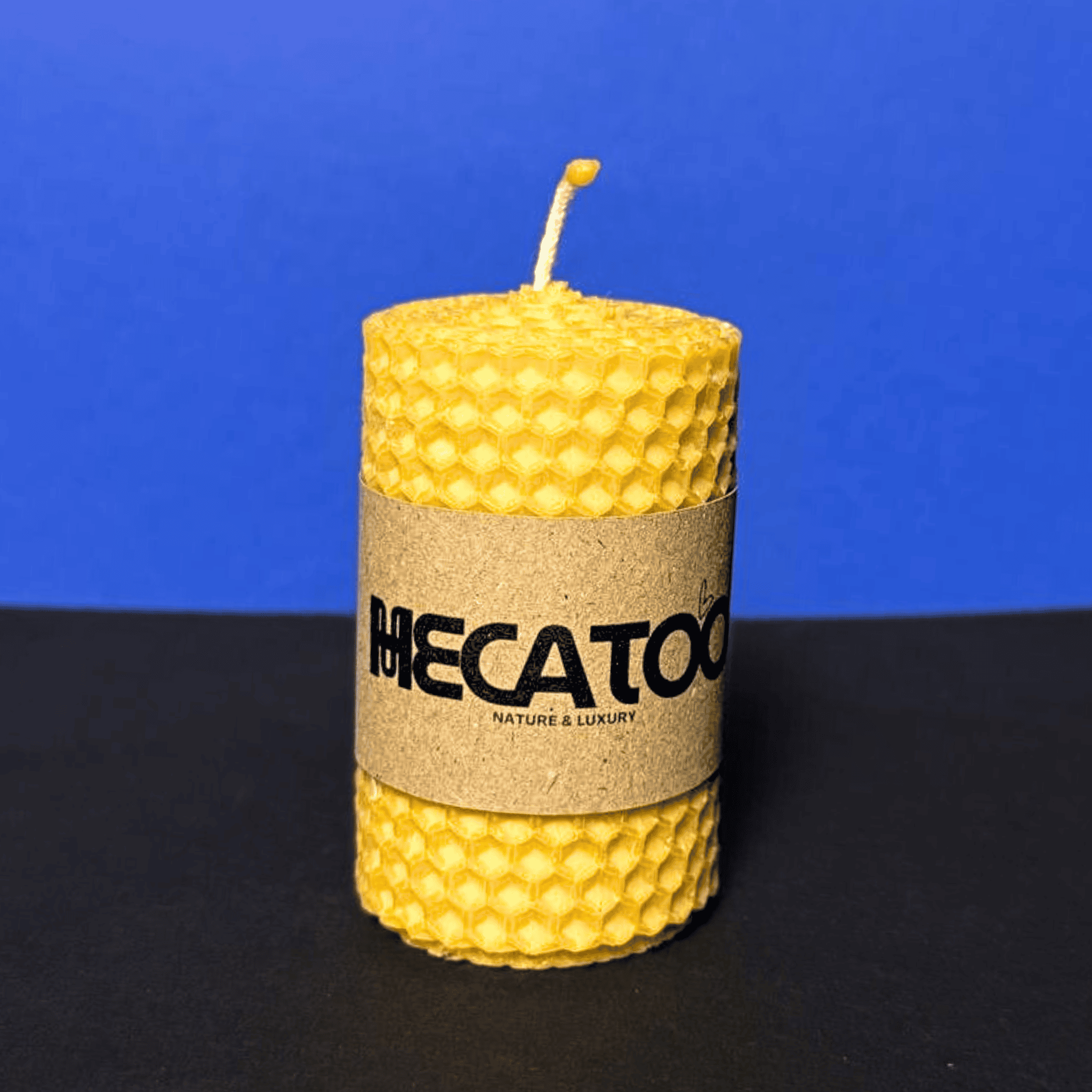 Velká přírodní svíčka (2 ks)